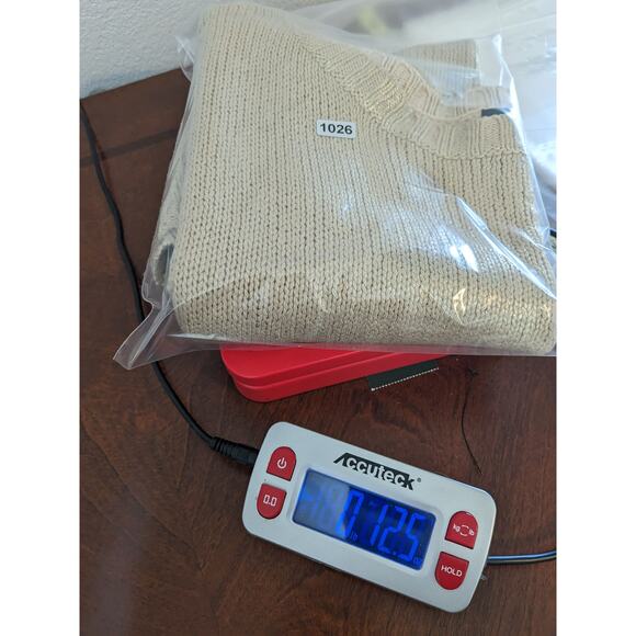 Verve Ami Sweater XL Gold Metallic Rib Knit Crew Neck Short Sleeve‎ Sparkle Work - Picture 7 of 8